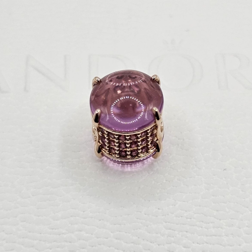 🎁Authentic Pandora ROSE CABOCHON CHARM